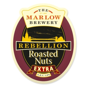 Rebellion Roasted Nuts Bottle Label