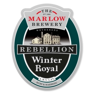 Rebellion Winter Royal Bottle Label