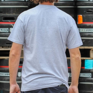 Classic Tee Light Grey (back)