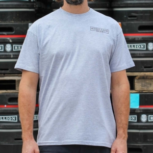 Classic Tee Light Grey (front)