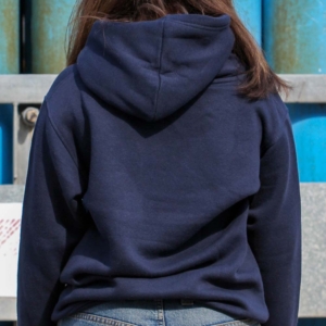Navy Hoodie (back)