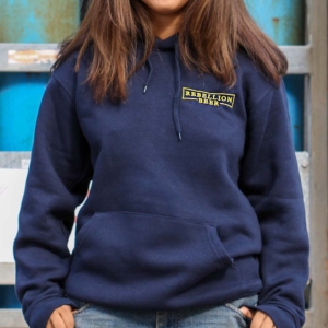 Navy Hoodie (front)