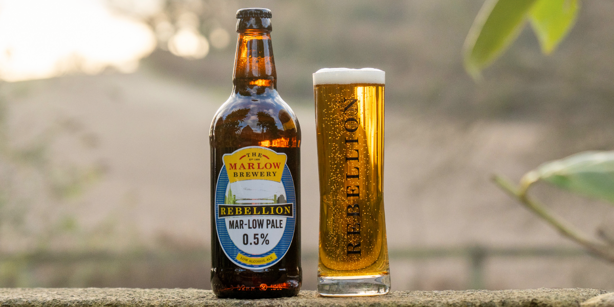 Rebellion Brewery Mar-Low Pale Bottled Beer