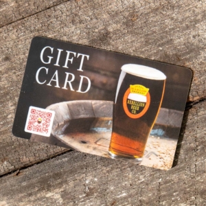 Brewery Gift Card - Use at the brewery only.